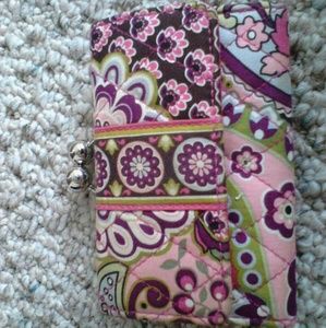 Vera Bradley purse and matching wallet